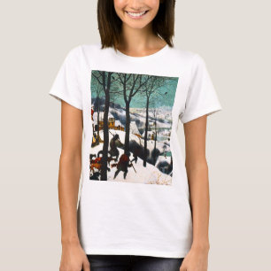 雪の中のハンターズザースノー Tシャツ