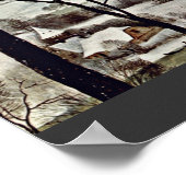 雪の中のハンター（1月）詳細 ポスター (角)