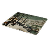 雪の中のハンター(Pieter Bruegel the Elder) カッティングボード (角)