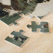 雪の中のハンター(Pieter Bruegel the Elder) ジグソーパズル (側面)