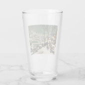 雪の中のハンター(Pieter Bruegel the Elder) タンブラーグラス (裏面)