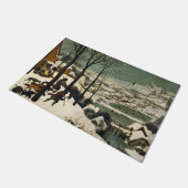 雪の中のハンター(Pieter Bruegel the Elder) ドアマット (アングル)