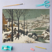 雪の中のハンター(Pieter Bruegel the Elder) 薄葉紙 (クラフト)