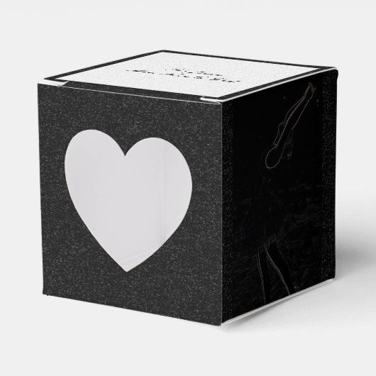 雪の中のバレリーナ、ネオン フェイバーボックス (正面サイド)