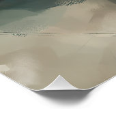 雪の中のビーグル犬 ポスター (コーナー)