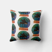 雪の中のピアノ|過去記事 クッション (裏面)