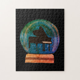 雪の中のピアノ|過去記事 ジグソーパズル