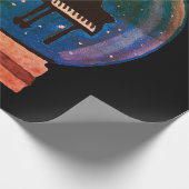 雪の中のピアノ|過去記事 ラッピングペーパー (角)