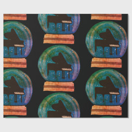 雪の中のピアノ|過去記事 ラッピングペーパー