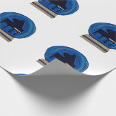 雪の中のピアノ|過去記事 ラッピングペーパー (角)