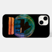 雪の中のピアノ|過去記事 Case-Mate iPhoneケース (裏面 (横))