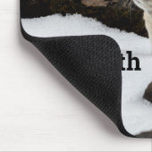 雪の中のピカあなたの名前 マウスパッド (コーナー)