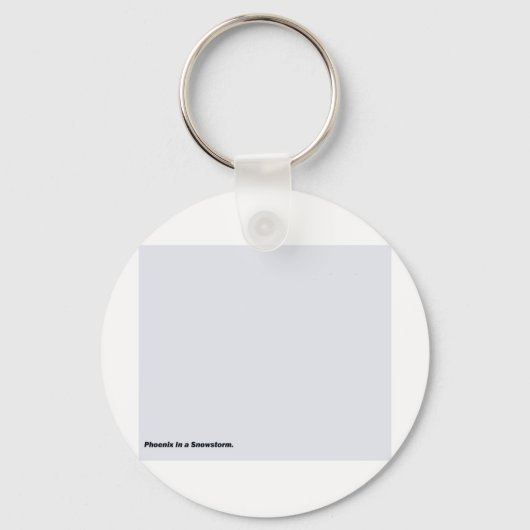 雪の中のフェニックス キーホルダー (正面)