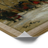 雪の中のブダペスト ポスター (角)