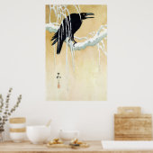 雪の中のブラックバード、池田光尊 ポスター (キッチン)