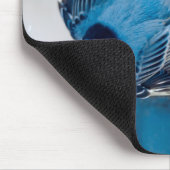 雪の中のホシハラゴロモ - 元の写真 マウスパッド (コーナー)