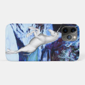 雪の中のユニコーン Case-Mate iPhoneケース (裏面(横))