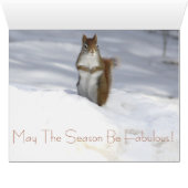 雪の中のリス (内部横(下))