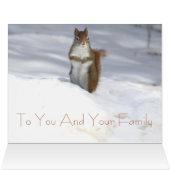 雪の中のリス (内部横(上))