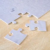 雪の中のワイマラードッグにクリスマストラックに座って ジグソーパズル (側面)