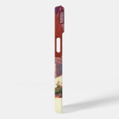 雪の中のヴィンテージクリスマスファミリーハウス Case-Mate iPhoneケース (裏面 / 右)