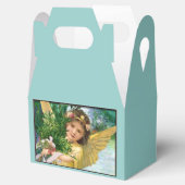 雪の中のヴィンテージ天使 フェイバーボックス (オープン)