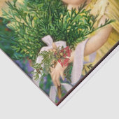 雪の中のヴィンテージ天使 薄葉紙 (詳細)