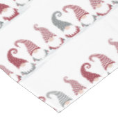 雪の中の休日格言の行 テーブルクロス (アングル)