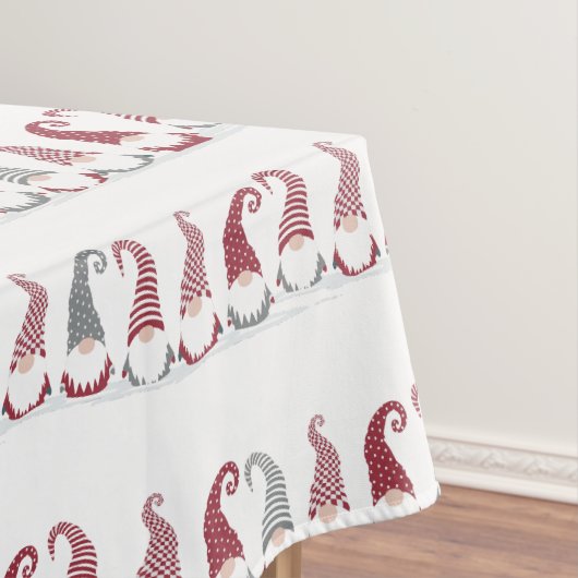 雪の中の休日格言の行 テーブルクロス (インサイチュ)