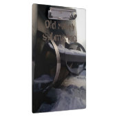 雪の中の古い潜水艦 クリップボード (右)