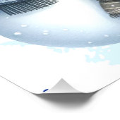 雪の中の可愛い雪だるまファミリー ポスター (コーナー)