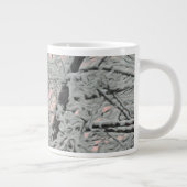 雪の中の大きな木 ジャンボコーヒーマグカップ (右)