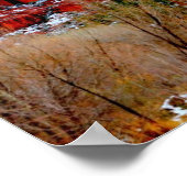 雪の中の大聖堂ロック ポスター (角)