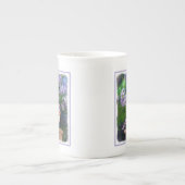 雪の中の東部ブルーバード – オリジナル写真 ボーンチャイナマグカップ (正面)