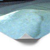 雪の中の狼 ポスター (角)