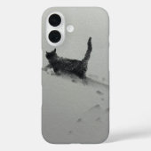 雪の中の猫2 Case-Mate iPhoneケース (裏面)
