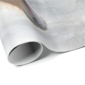 雪の中の美しい馬のギフトラップ ラッピングペーパー (ロールコーナー)