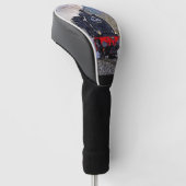 雪の中の蒸気機関車 ゴルフヘッドカバー