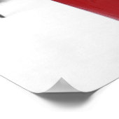 雪の中の赤いメールボックス ポスター (角)