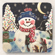 「雪の中の魔法の夜」