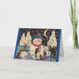 「雪の中の魔法の夜」 シーズンカード