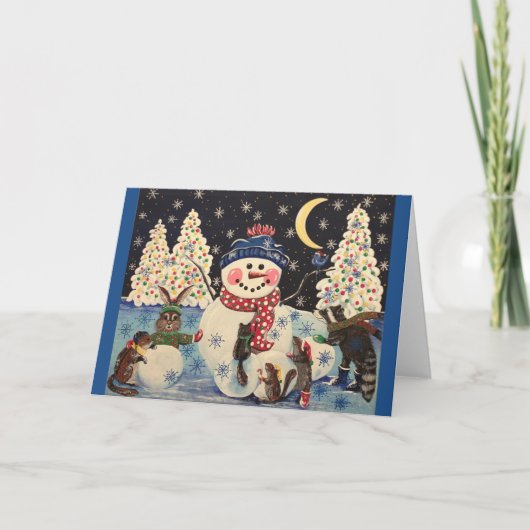 「雪の中の魔法の夜」 シーズンカード (正面)