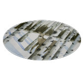 雪の中の鹿 カッティングボード (角)