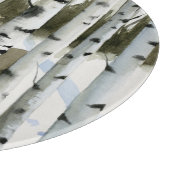 雪の中の鹿 カッティングボード (角)