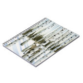 雪の中の鹿 ノートブック (左側)