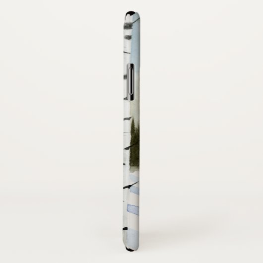 雪の中の鹿 Case-Mate iPhoneケース (裏面/右)