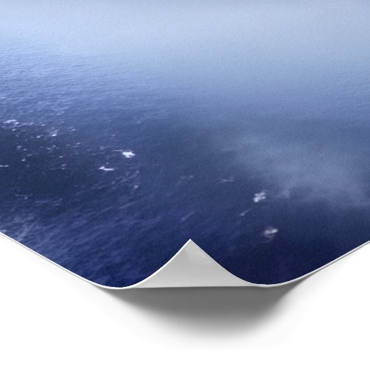 雪の中の黄金の毒のカエル | AIアートポスター ポスター (角)