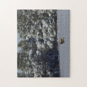 雪の中のD17ムルディアー ジグソーパズル (縦)