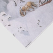 雪の中をクリスマスに旅(by Kittelsen) 薄葉紙 (詳細)