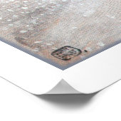 雪の中を徘徊 ポスター (角)